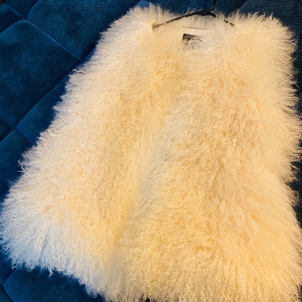 Luxurious UGG Mongolian Fur Vest